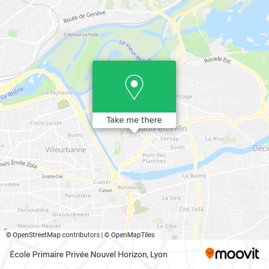 École Primaire Privée Nouvel Horizon map