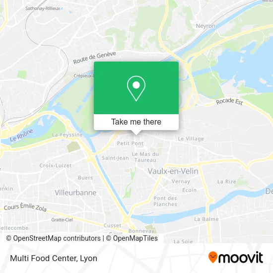 Multi Food Center map