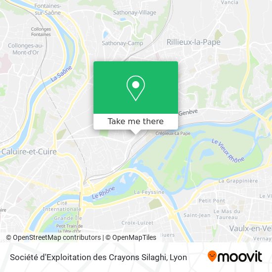 Société d'Exploitation des Crayons Silaghi map