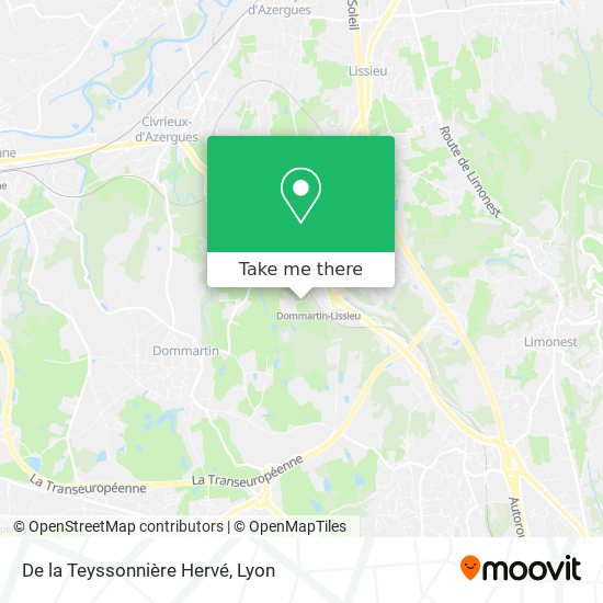 De la Teyssonnière Hervé map