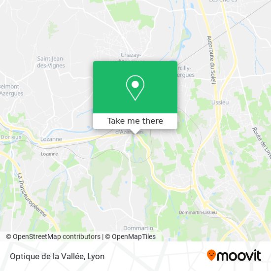 Optique de la Vallée map