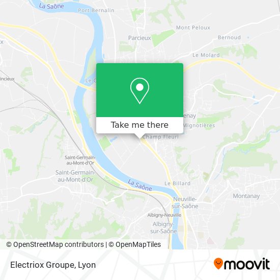 Electriox Groupe map