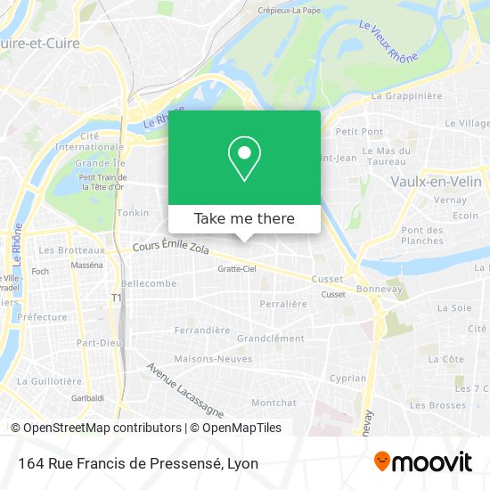 164 Rue Francis de Pressensé map