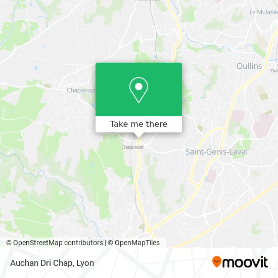 Auchan Dri Chap map