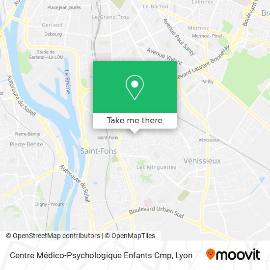 Centre Médico-Psychologique Enfants Cmp map