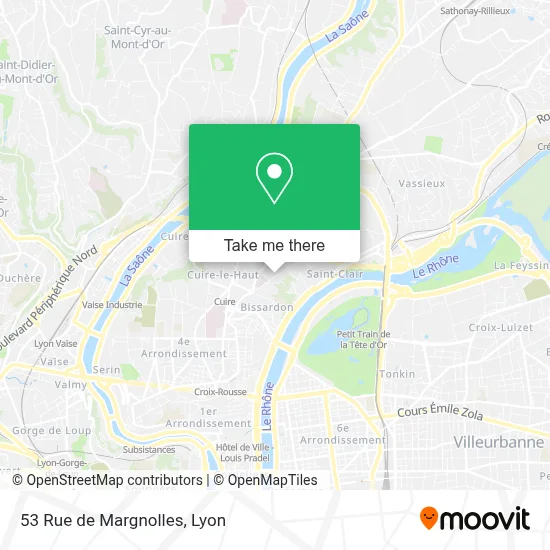 53 Rue de Margnolles map