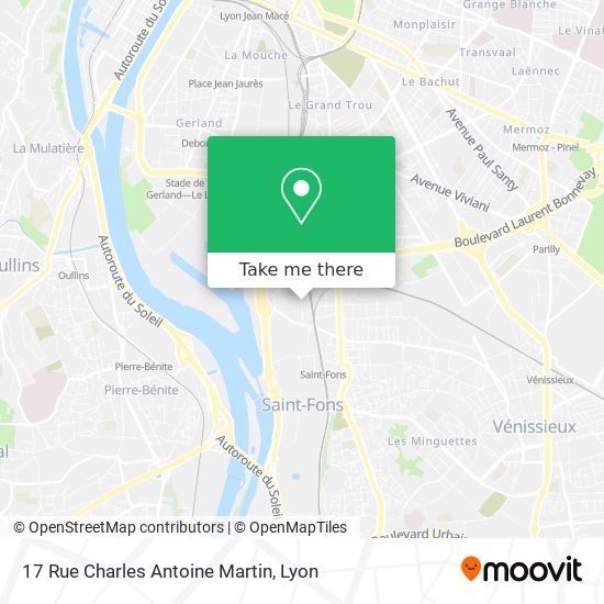 17 Rue Charles Antoine Martin map