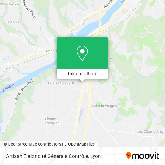 Artisan Electricité Générale Contrôle map