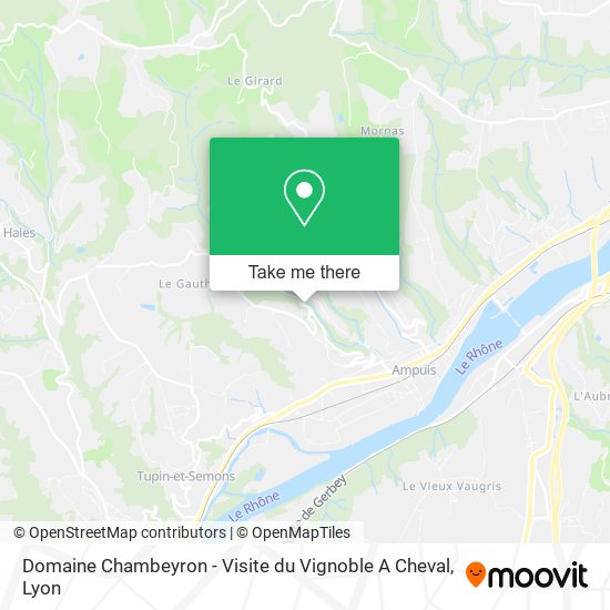 Domaine Chambeyron - Visite du Vignoble A Cheval map