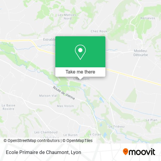 Ecole Primaire de Chaumont map