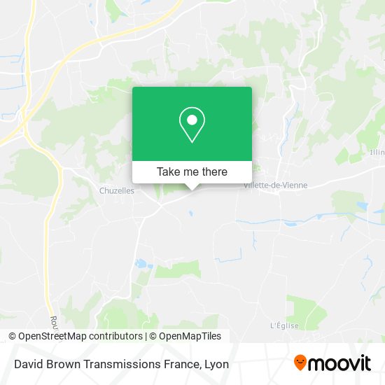 David Brown Transmissions France map