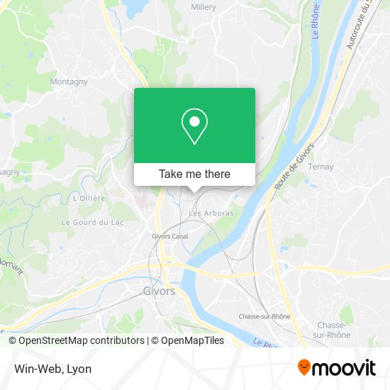 Win-Web map