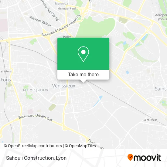 Sahouli Construction map