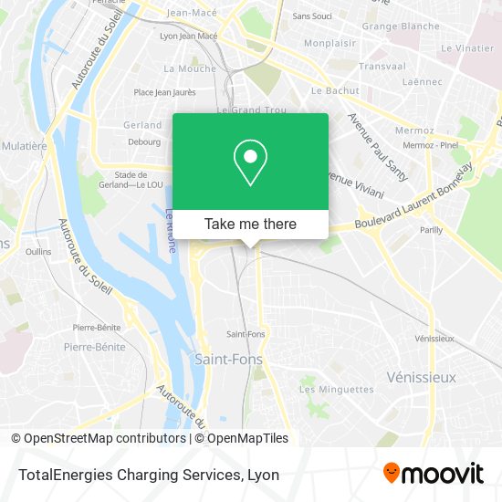 TotalEnergies Charging Services map