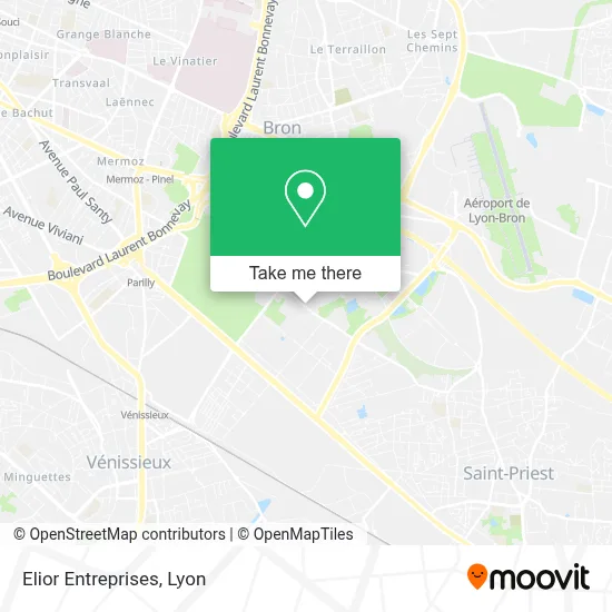 Elior Entreprises map