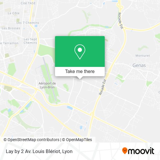 Lay by 2 Av. Louis Blériot map