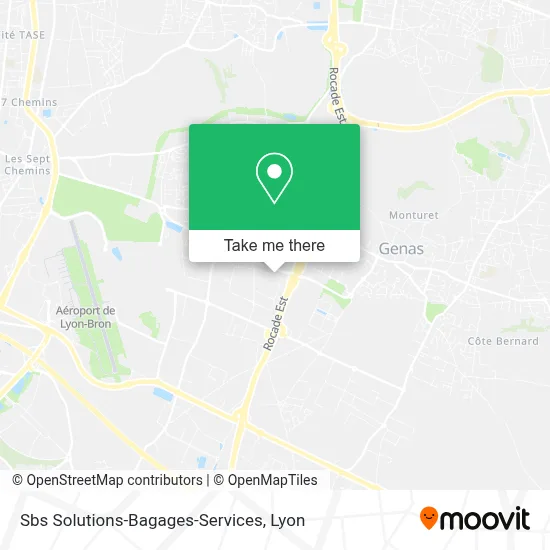 Sbs Solutions-Bagages-Services map