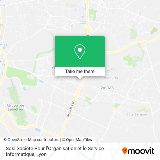 Mapa Sosi Société Pour l'Organisation et le Service Informatique