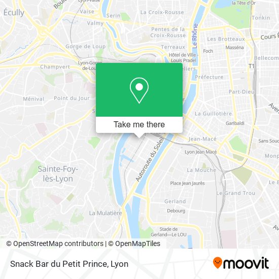Snack Bar du Petit Prince map