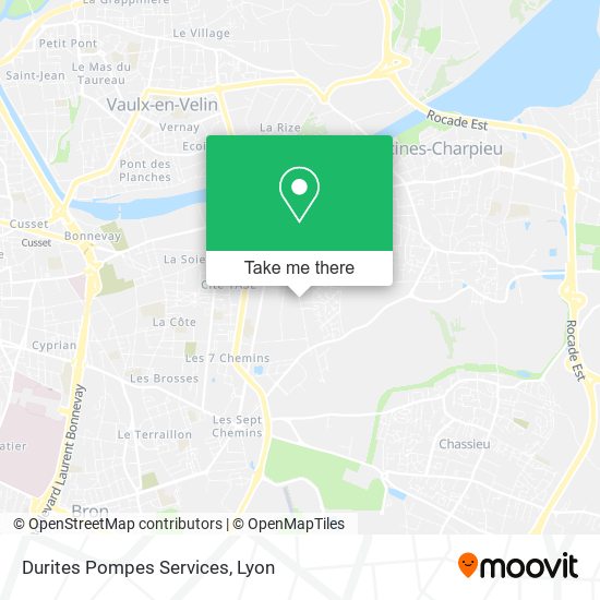 Durites Pompes Services map