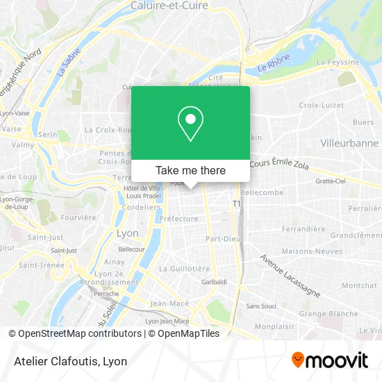 Atelier Clafoutis map