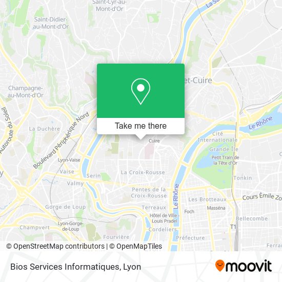 Mapa Bios Services Informatiques