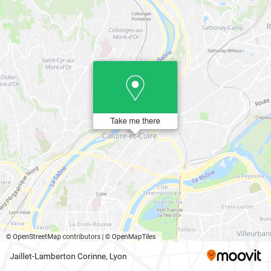 Jaillet-Lamberton Corinne map