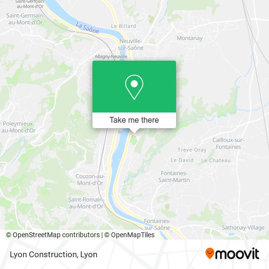 Lyon Construction map