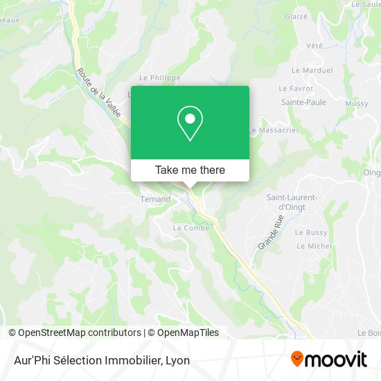 Mapa Aur'Phi Sélection Immobilier