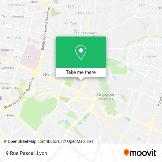 Mapa 9 Rue Pascal