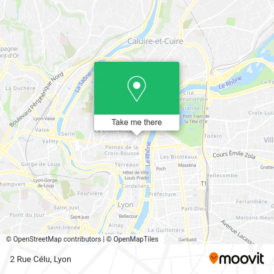 2 Rue Célu map