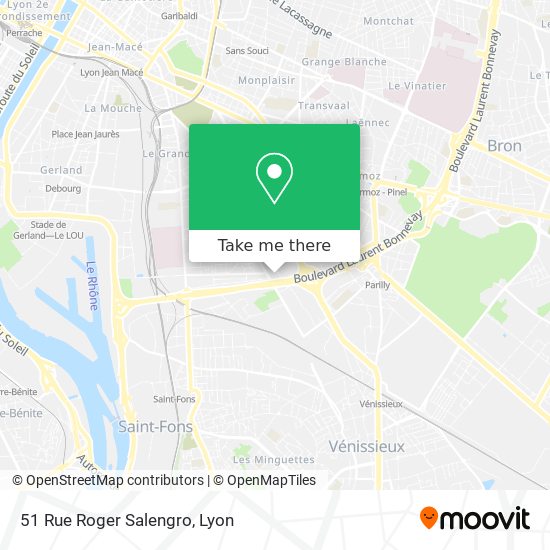 51 Rue Roger Salengro map