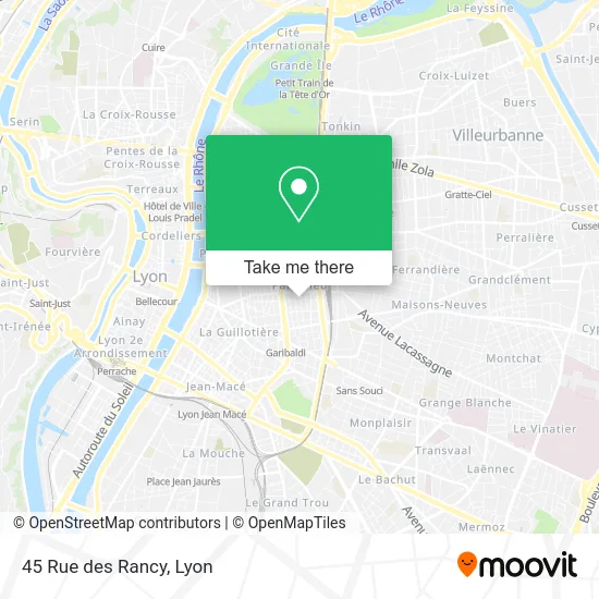 45 Rue des Rancy map