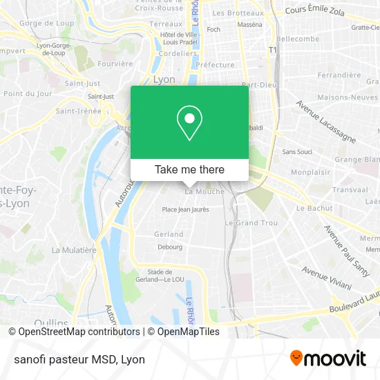 sanofi pasteur MSD map