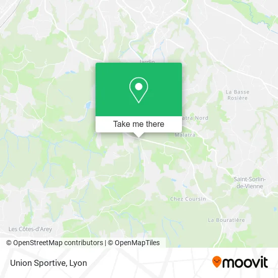 Union Sportive map