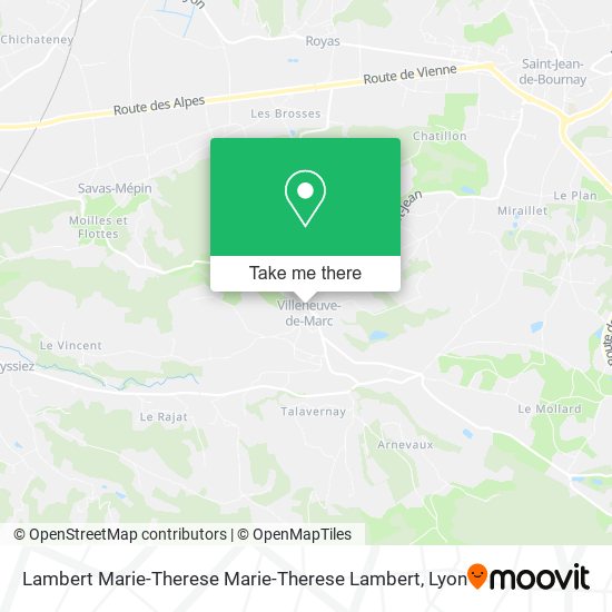 Lambert Marie-Therese Marie-Therese Lambert map