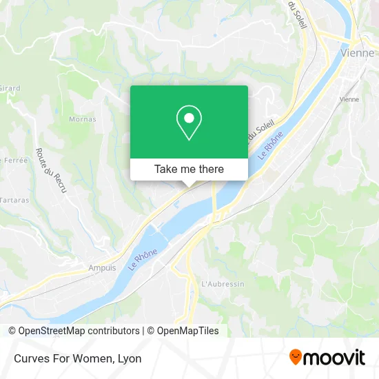 Curves For Women map