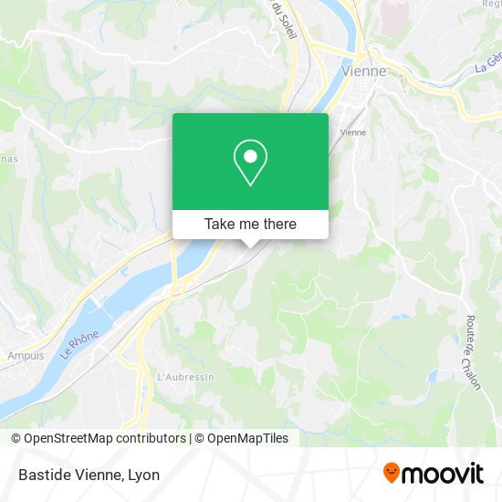 Mapa Bastide Vienne