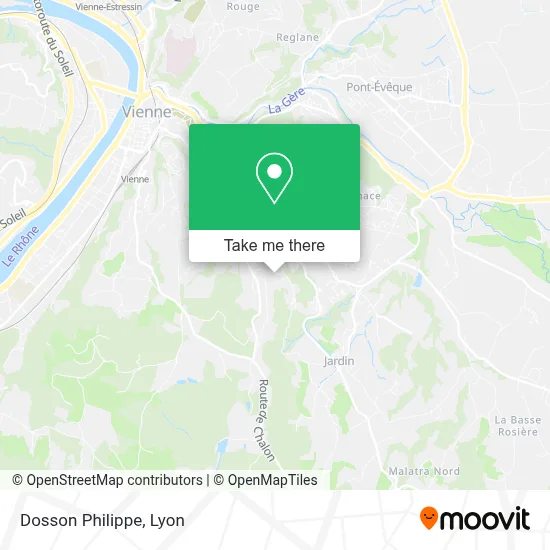 Dosson Philippe map