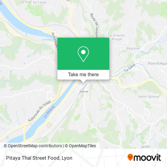 Pitaya Thaï Street Food map