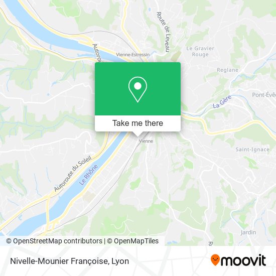 Mapa Nivelle-Mounier Françoise