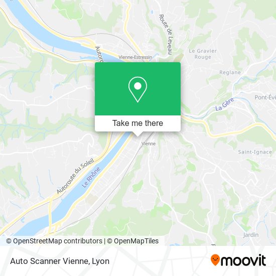 Mapa Auto Scanner Vienne