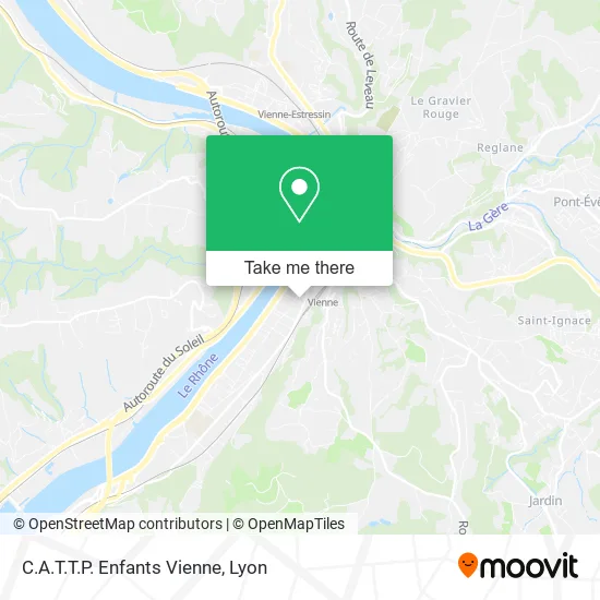 C.A.T.T.P. Enfants Vienne map