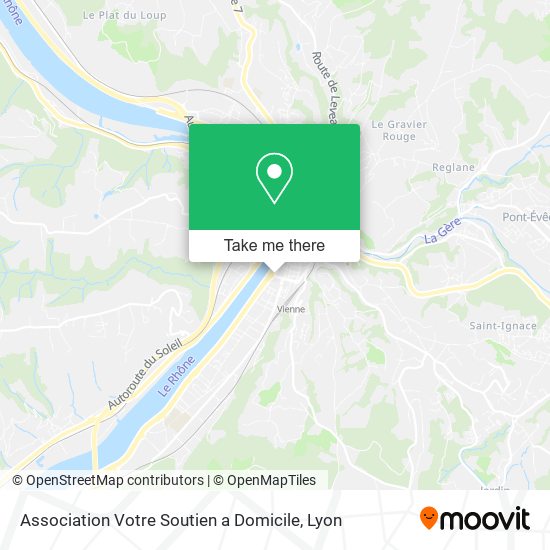 Association Votre Soutien a Domicile map