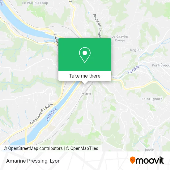 Amarine Pressing map