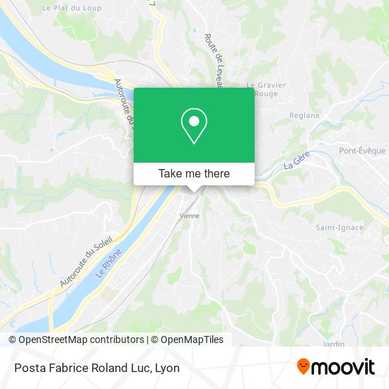 Posta Fabrice Roland Luc map