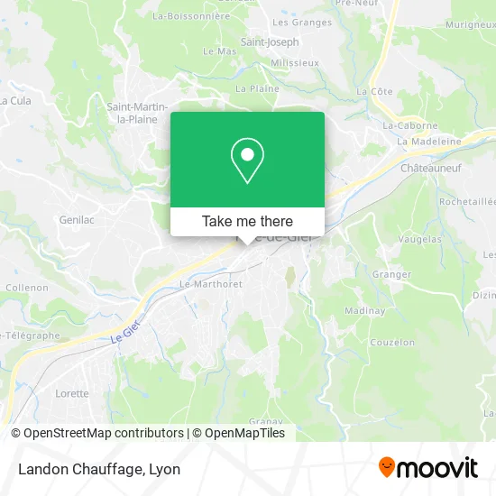 Mapa Landon Chauffage