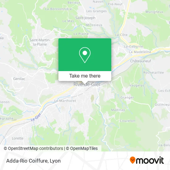 Adda-Rio Coiffure map