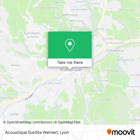 Acoustique Surdite Wernert map