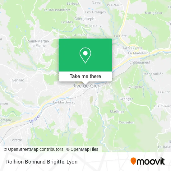Rolhion Bonnand Brigitte map